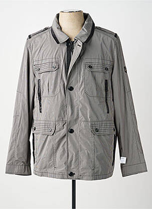 Veste casual coupe droite gris CABANO homme