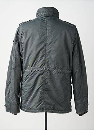 Parka manches longues sans capuche gris RESET homme