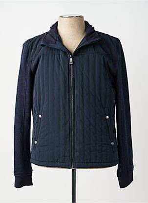 Doudoune manches longues sans capuche bleu RESET homme
