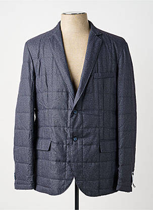 Blazer tissage chiné bleu DANIEL HECHTER homme