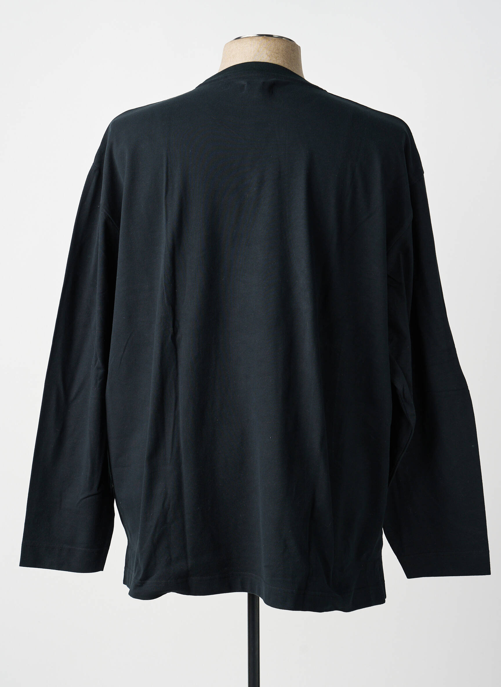 T-shirt stretch manches longues noir MAXFORT homme