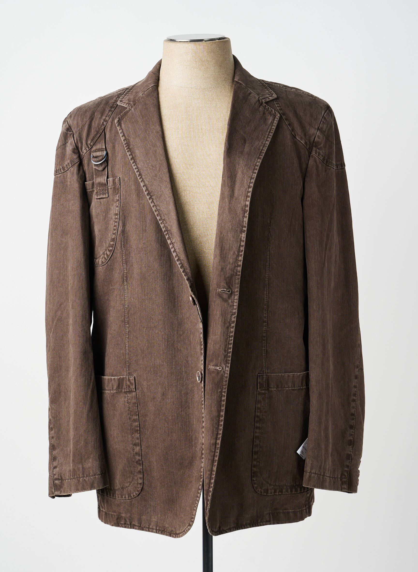 Blazer manches longues marron DANIEL HECHTER homme