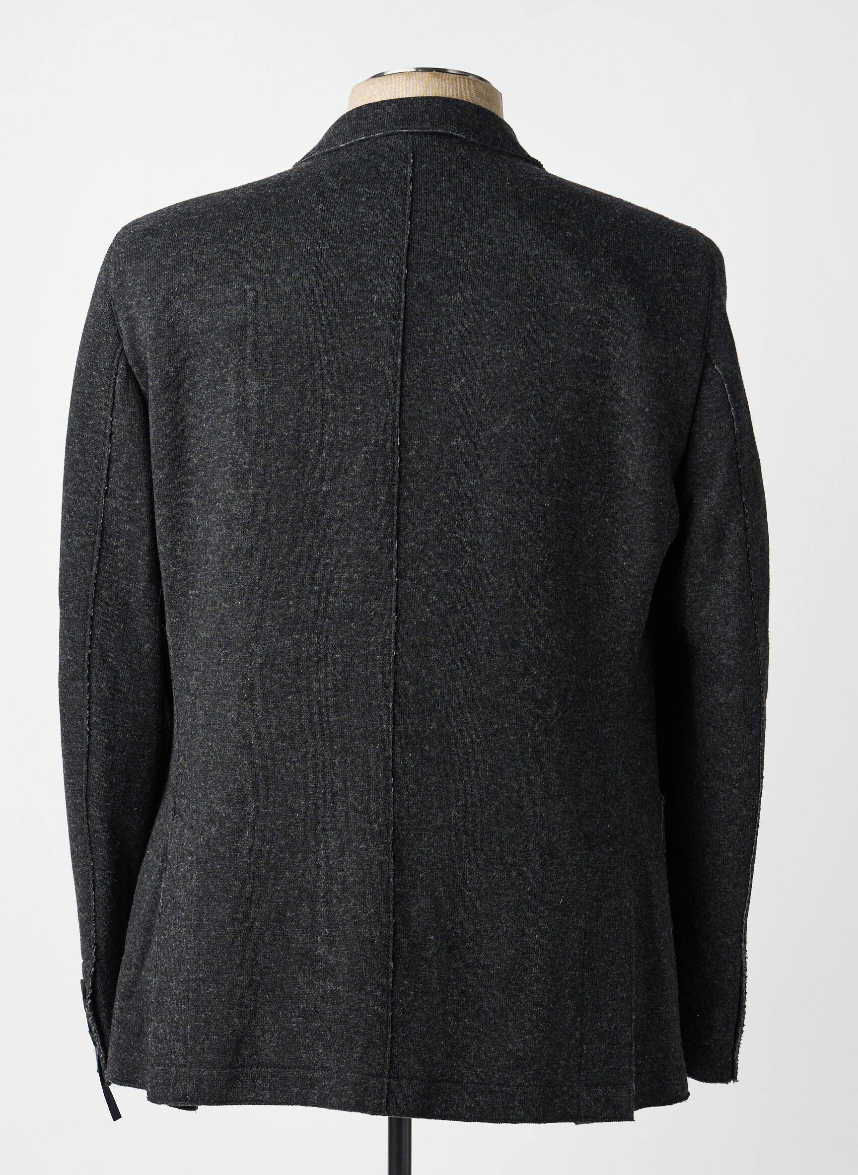Blazer tissage chiné gris PURPLE LABEL BY BENVENUTO homme