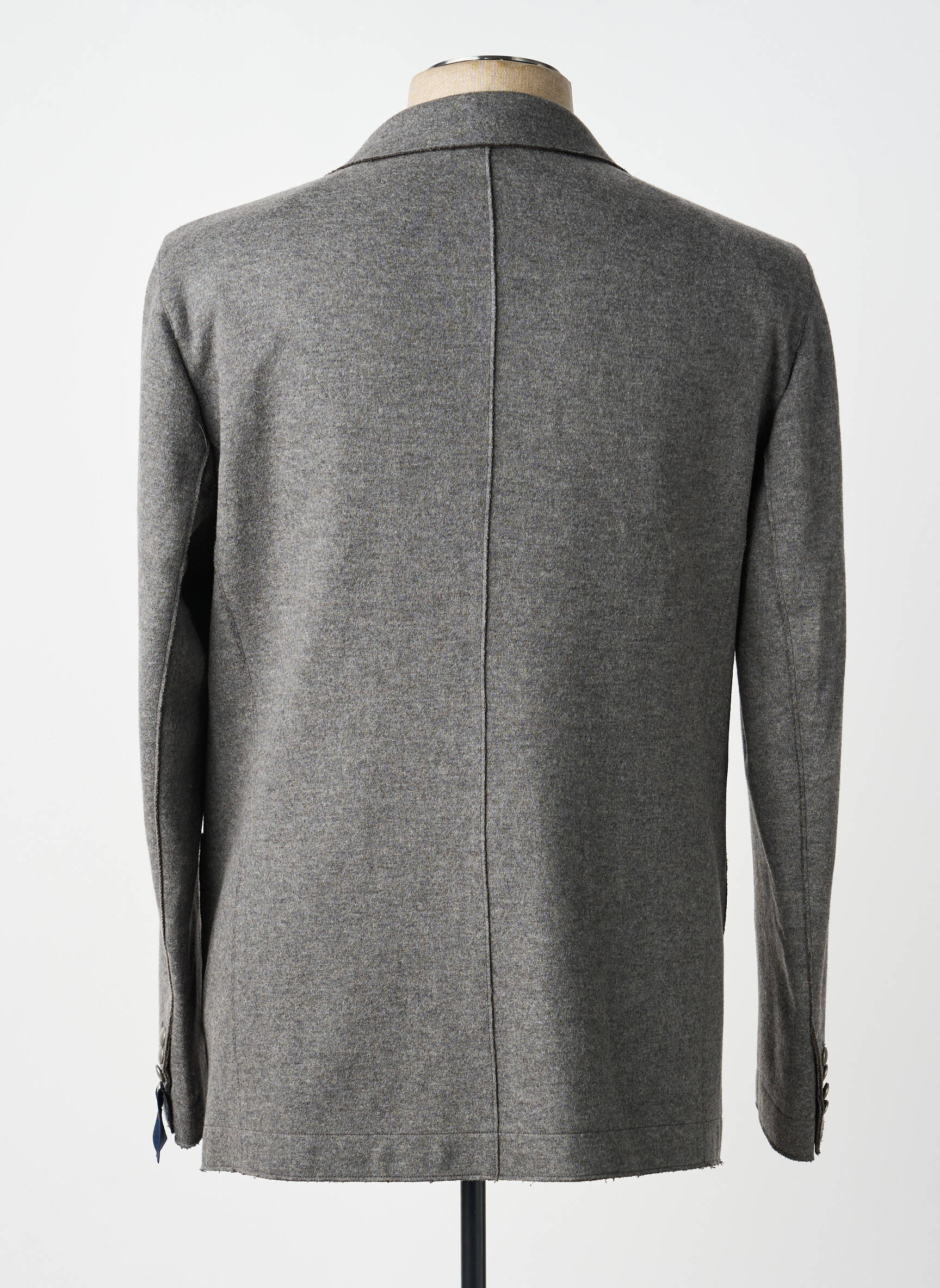 Veste chic tissage chiné gris AT.P.CO homme