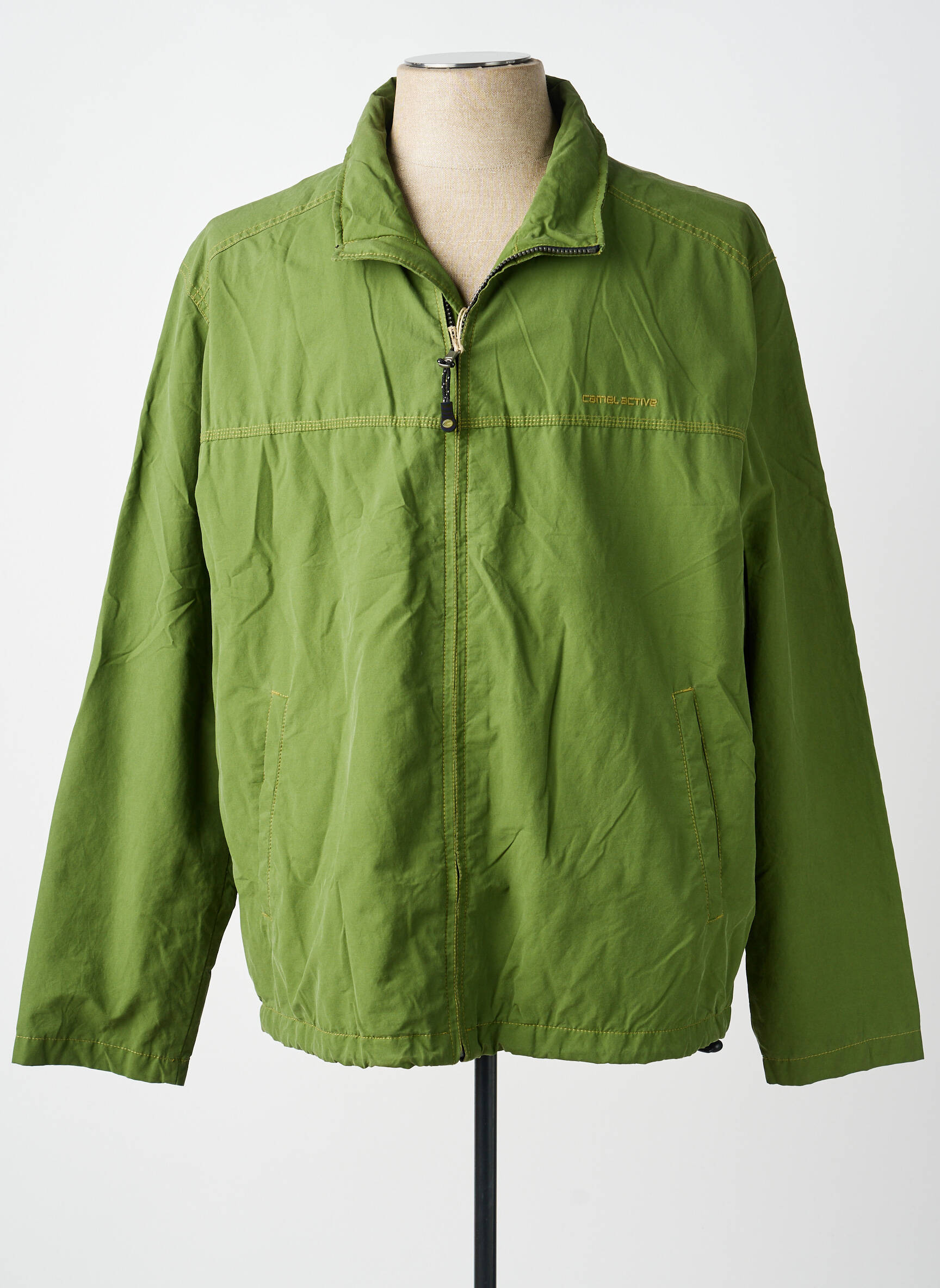 Veste casual coupe droite vert CAMEL ACTIVE homme