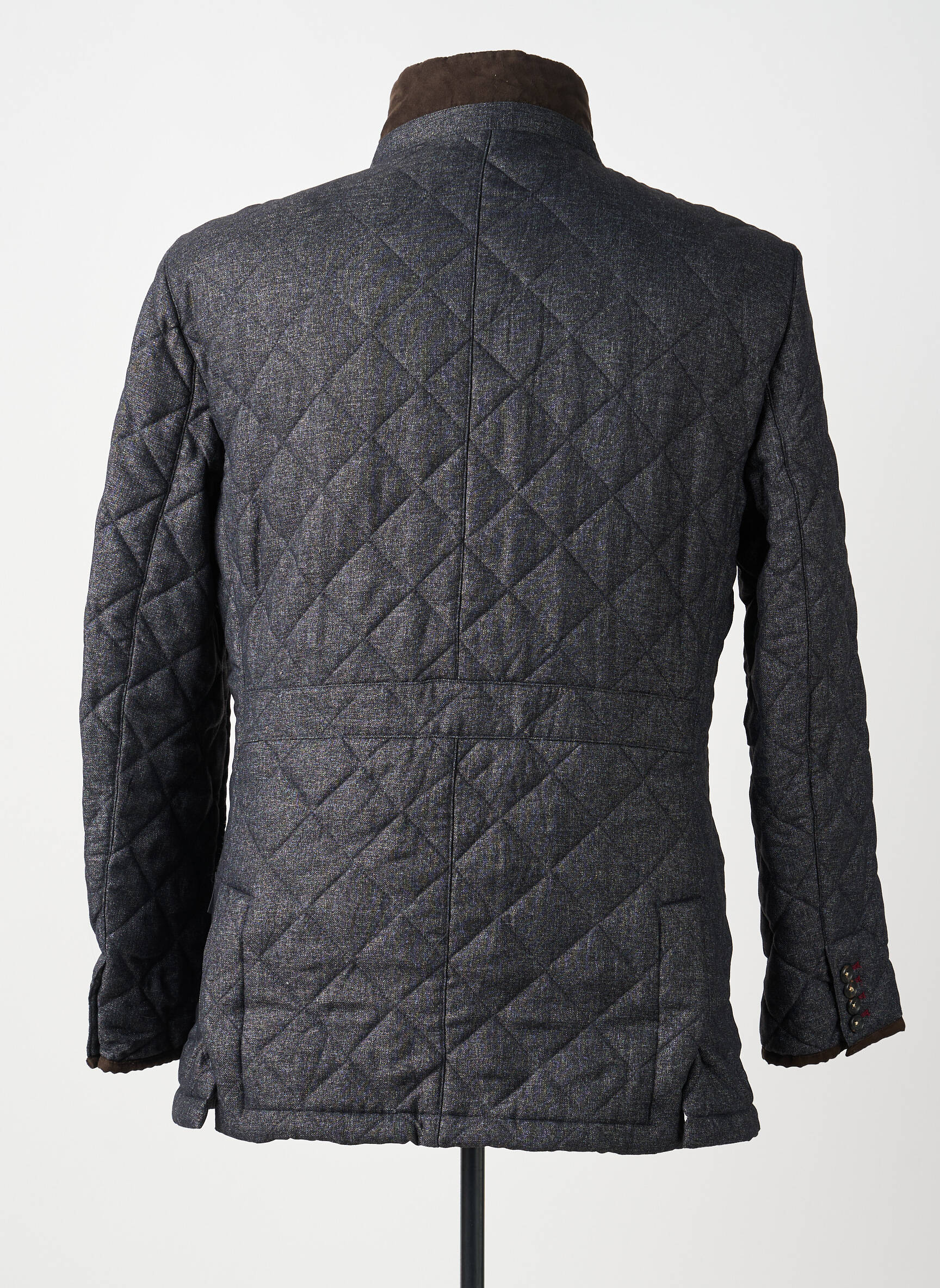 Veste casual fermeture boutonnée sur le devant gris DIGEL homme