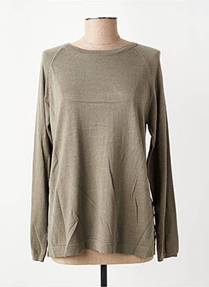 Pull coupe droite manches longues vert MERI & ESCA femme