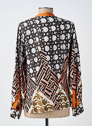 Chemisier coupe cintrée manches longues gris MERI & ESCA femme