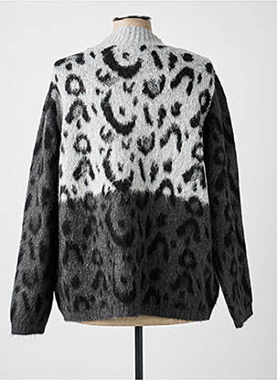 Pull stretch manches longues gris MERI & ESCA femme