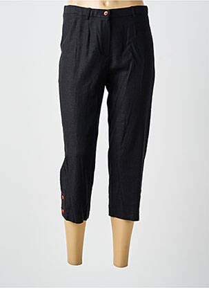 Pantacourt taille normale taille normale noir GUY DUBOUIS femme