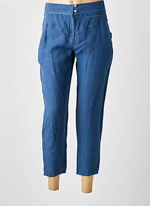 Pantacourt taille normale taille normale bleu MERI & ESCA femme