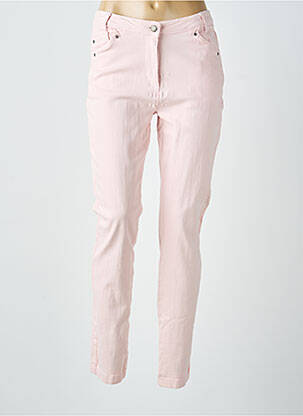 Jeans coupe slim taille basse taille basse rose MADO ET LES AUTRES femme