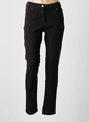 Jeans coupe slim taille basse taille basse noir MADO ET LES AUTRES femme