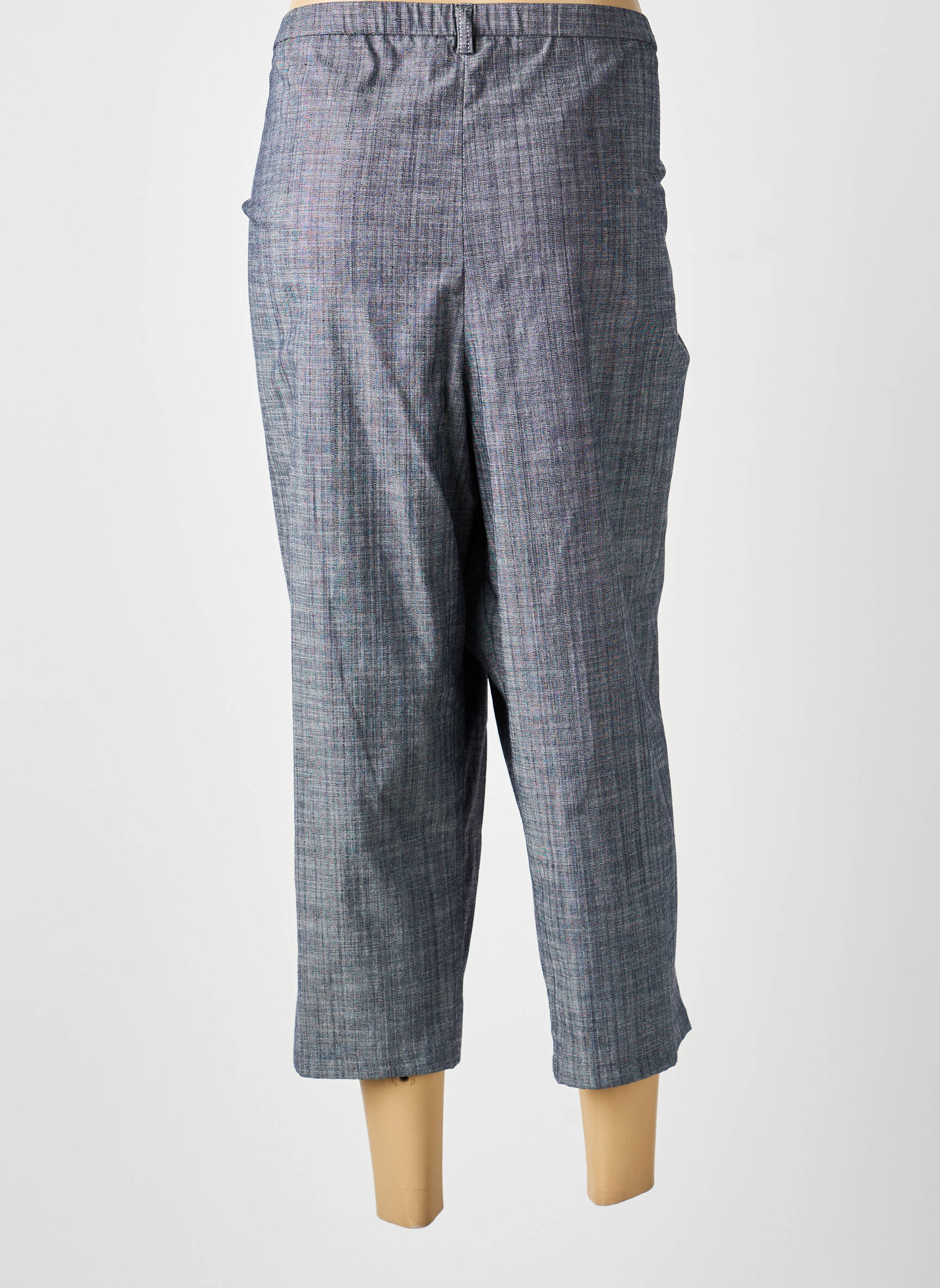 Pantacourt stretch taille normale gris GUY DUBOUIS femme