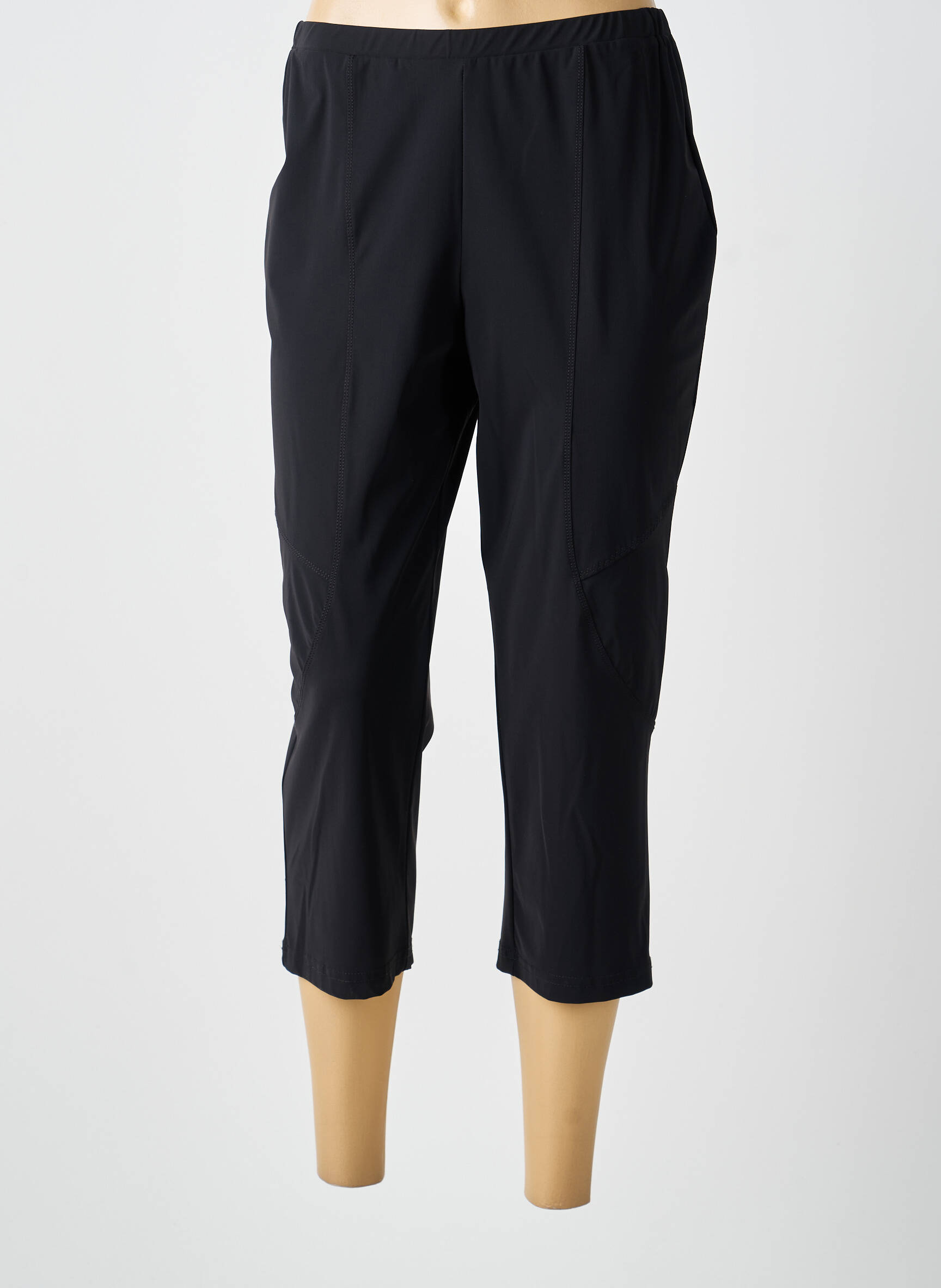 Pantacourt stretch noir GUY DUBOUIS femme