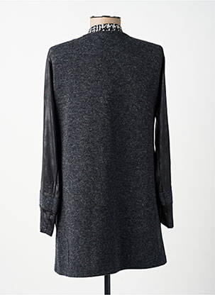 Gilet manches longues stretch gris MERI & ESCA femme