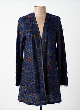 Gilet manches longues stretch bleu MERI & ESCA femme