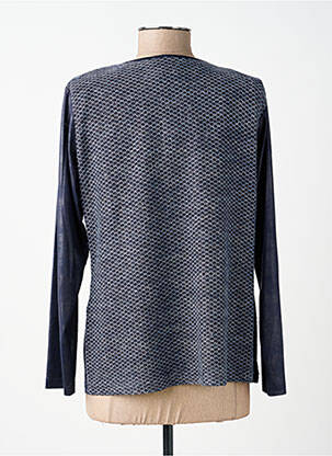 Top stretch manches longues bleu MERI & ESCA femme