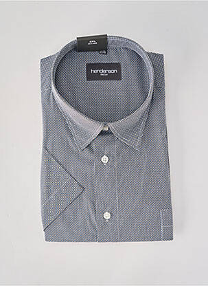 Chemise manches longues poches gris HENDERSON homme