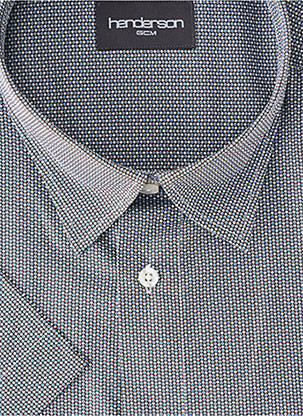 Chemise manches longues poches gris HENDERSON homme