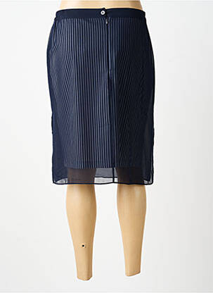 Jupe mi-longue taille normale bleu MERI & ESCA femme