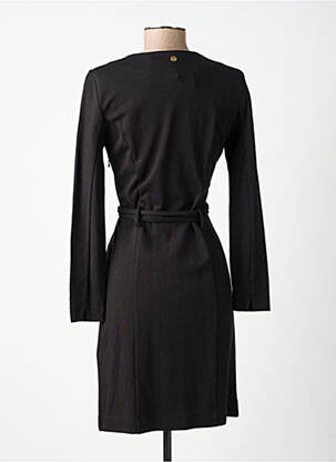 Robe courte manches longues manches longues noir LOLA ESPELETA femme
