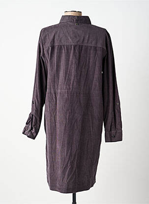 Robe courte manches longues manches longues violet STREET ONE femme