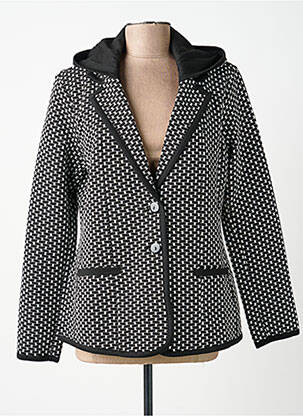 Blazer fausses poches noir DOLCEZZA femme