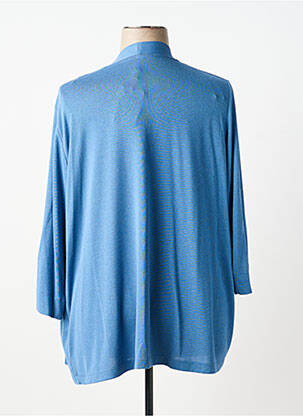 Gilet manches longues manches 3/4 bleu RABE femme