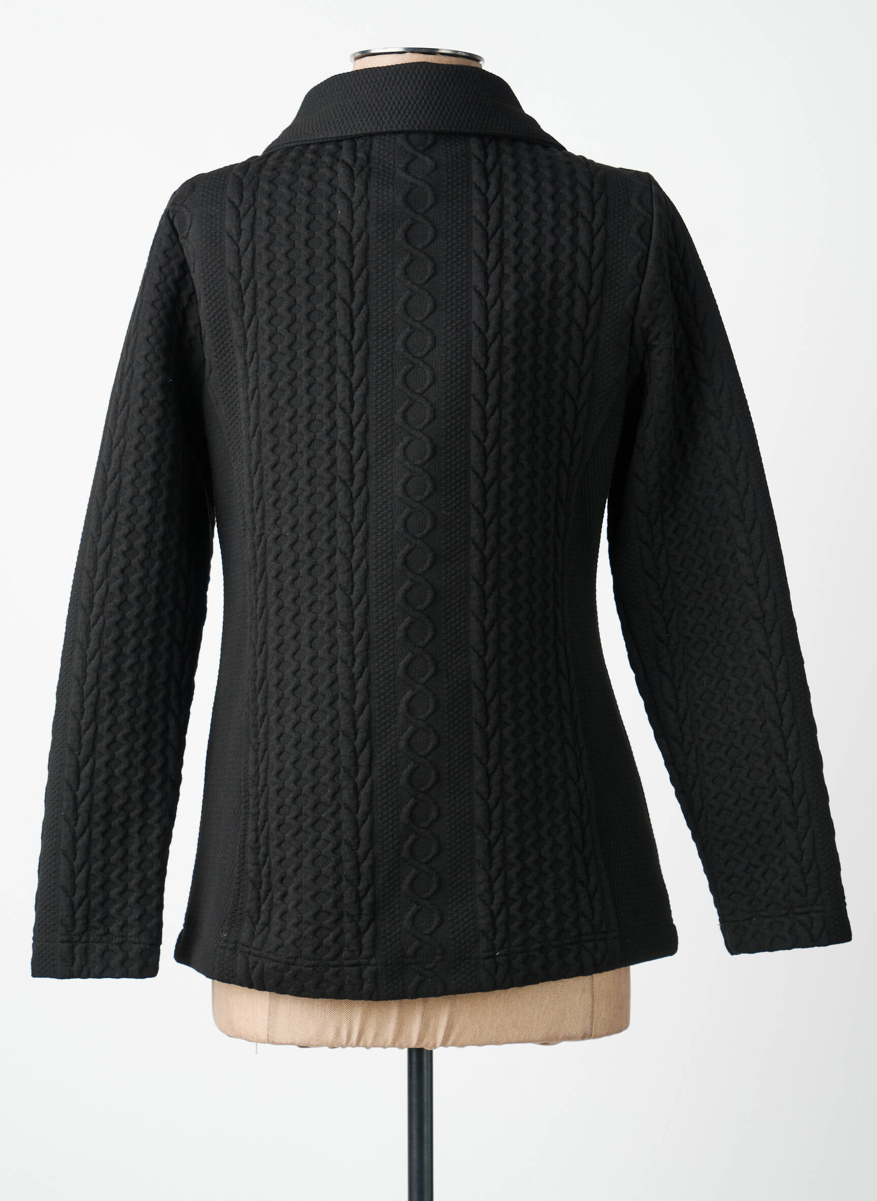 Veste casual poches noir DOLCEZZA femme
