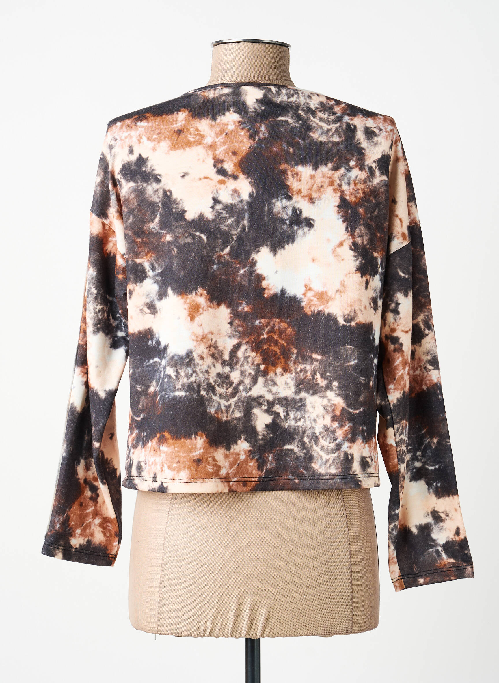 T-shirt manches longues manches longues beige LOLA ESPELETA femme