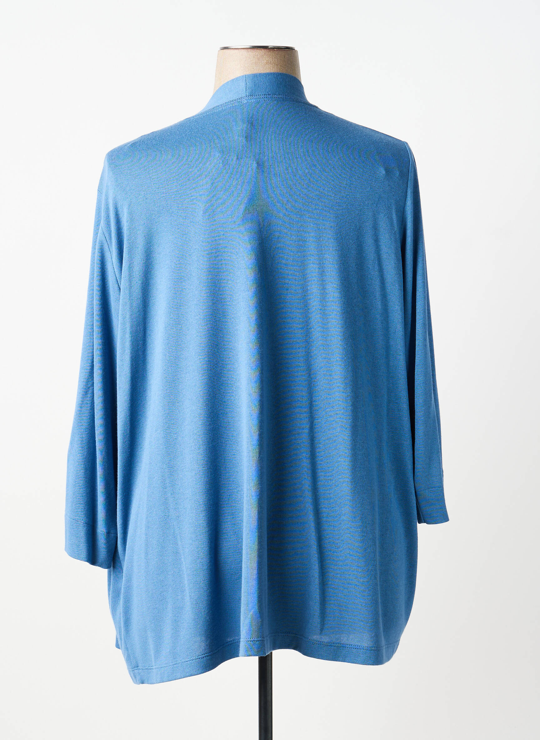 Gilet manches longues manches 3/4 bleu RABE femme
