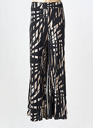 Pantalon large tissage crêpe taille normale noir JOSEPH RIBKOFF femme