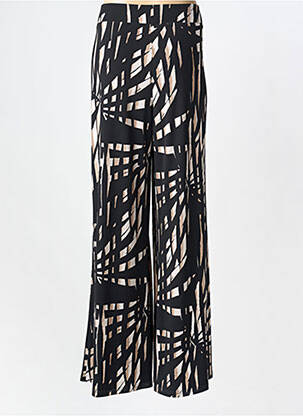 Pantalon large tissage crêpe taille normale noir JOSEPH RIBKOFF femme