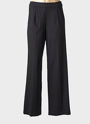 Pantalon droit stretch taille normale noir LOLA ESPELETA femme