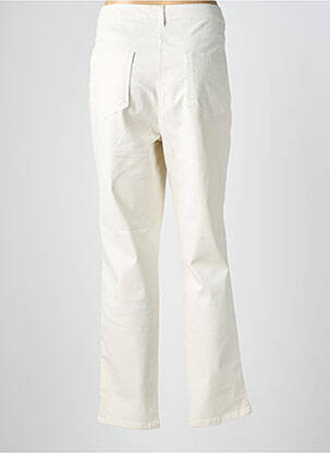 Jeans coupe slim tissage brut taille normale beige FUEGO WOMAN femme
