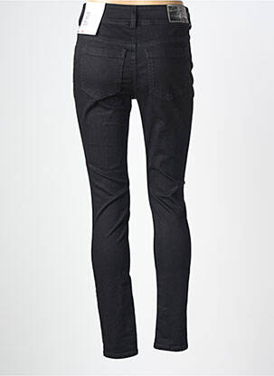 Jeans coupe slim tissage brut taille normale noir STREET ONE femme
