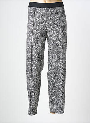 Pantalon slim taille élastique taille normale noir FRANK WALDER femme