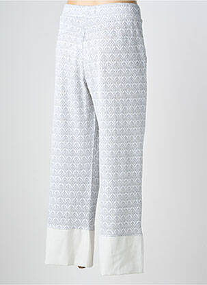 Pantalon droit stretch taille normale gris ELLY ITALIA femme