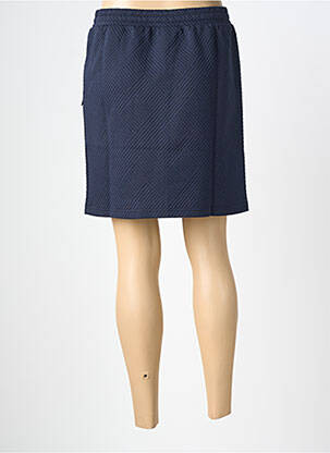 Jupe courte poches bleu ÉTYMOLOGIE femme