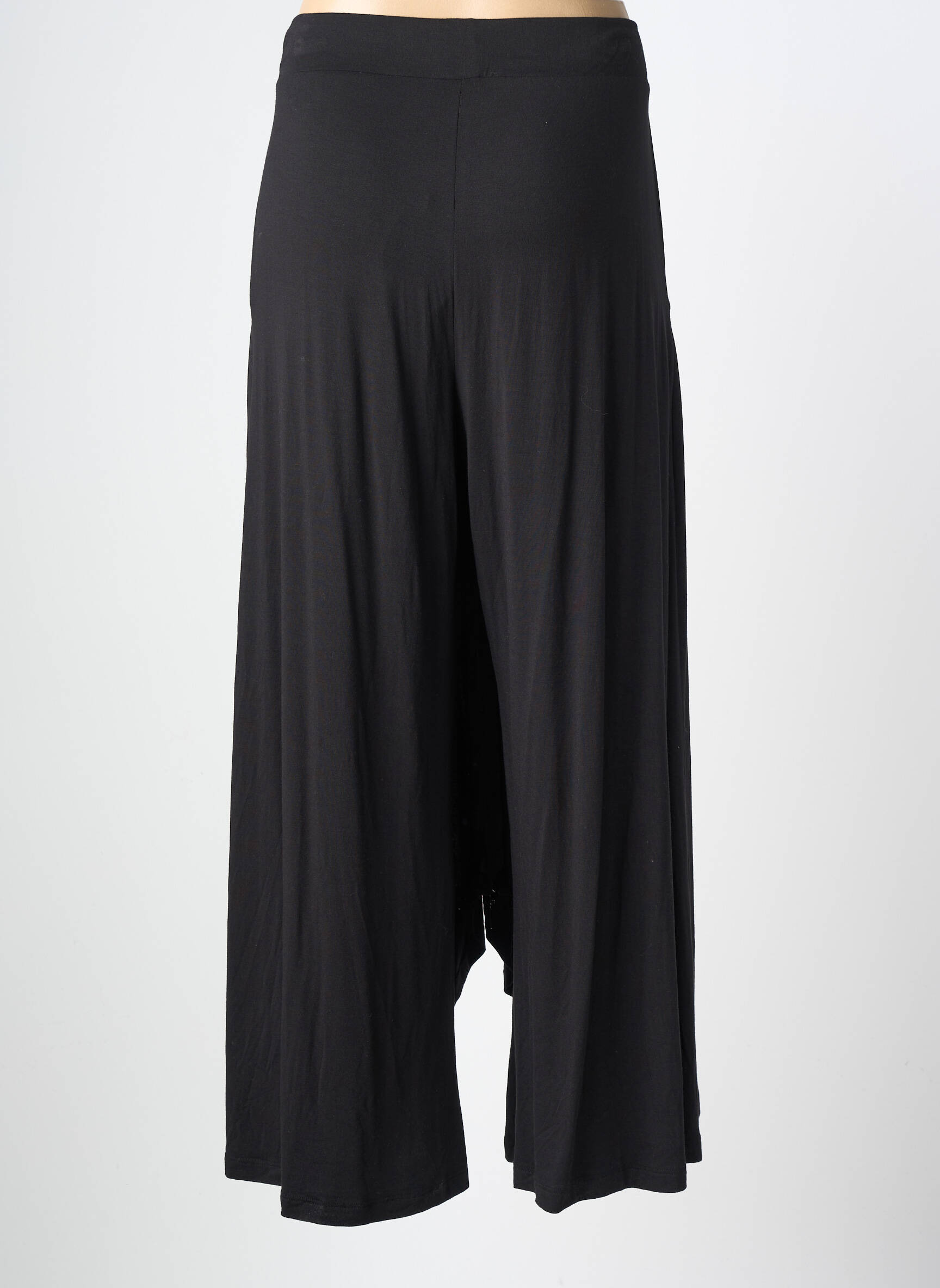 Sarouel tissage jersey taille normale noir EVER SASSY femme