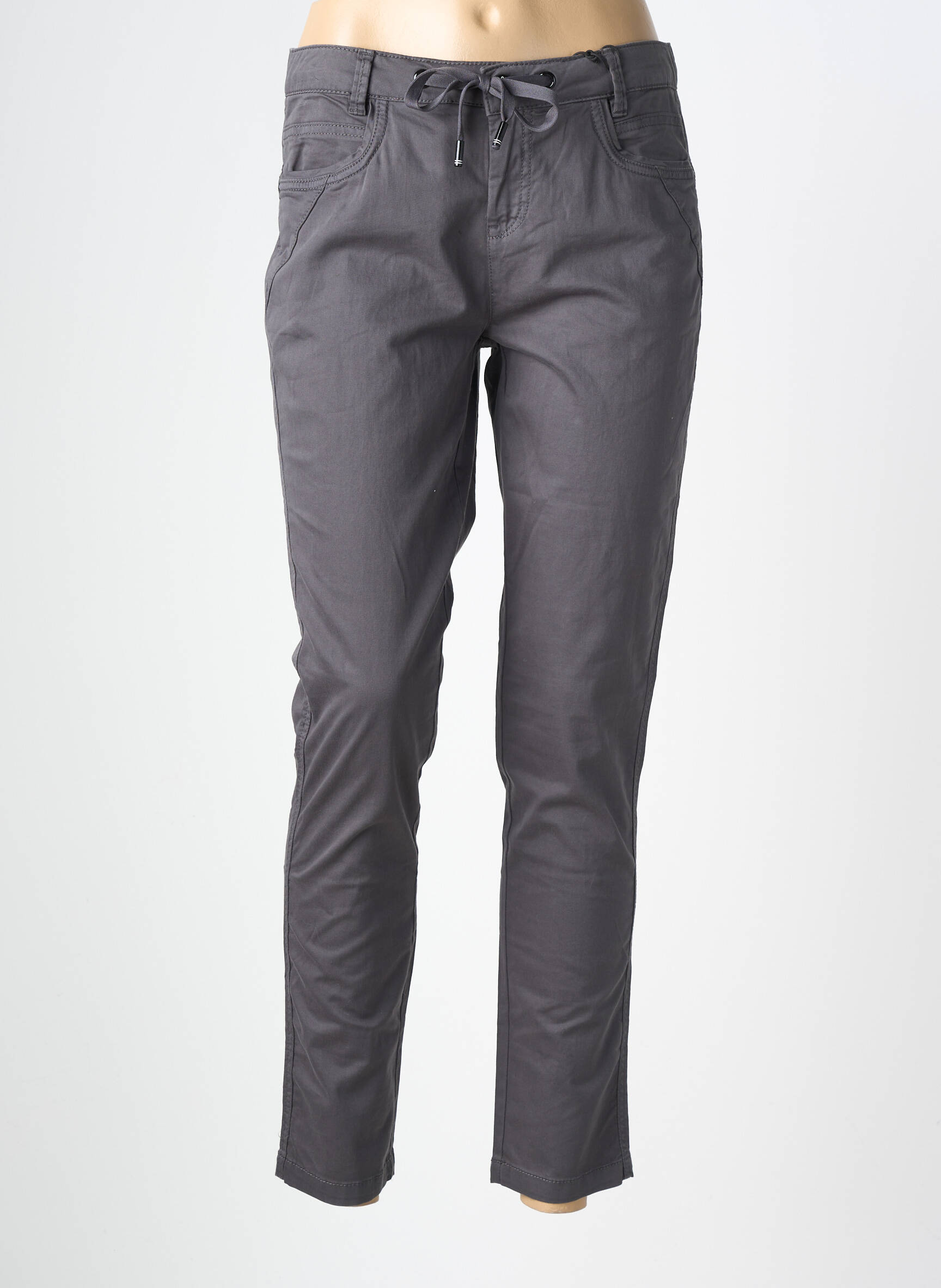 Jeans coupe slim taille normale taille normale gris STREET ONE femme
