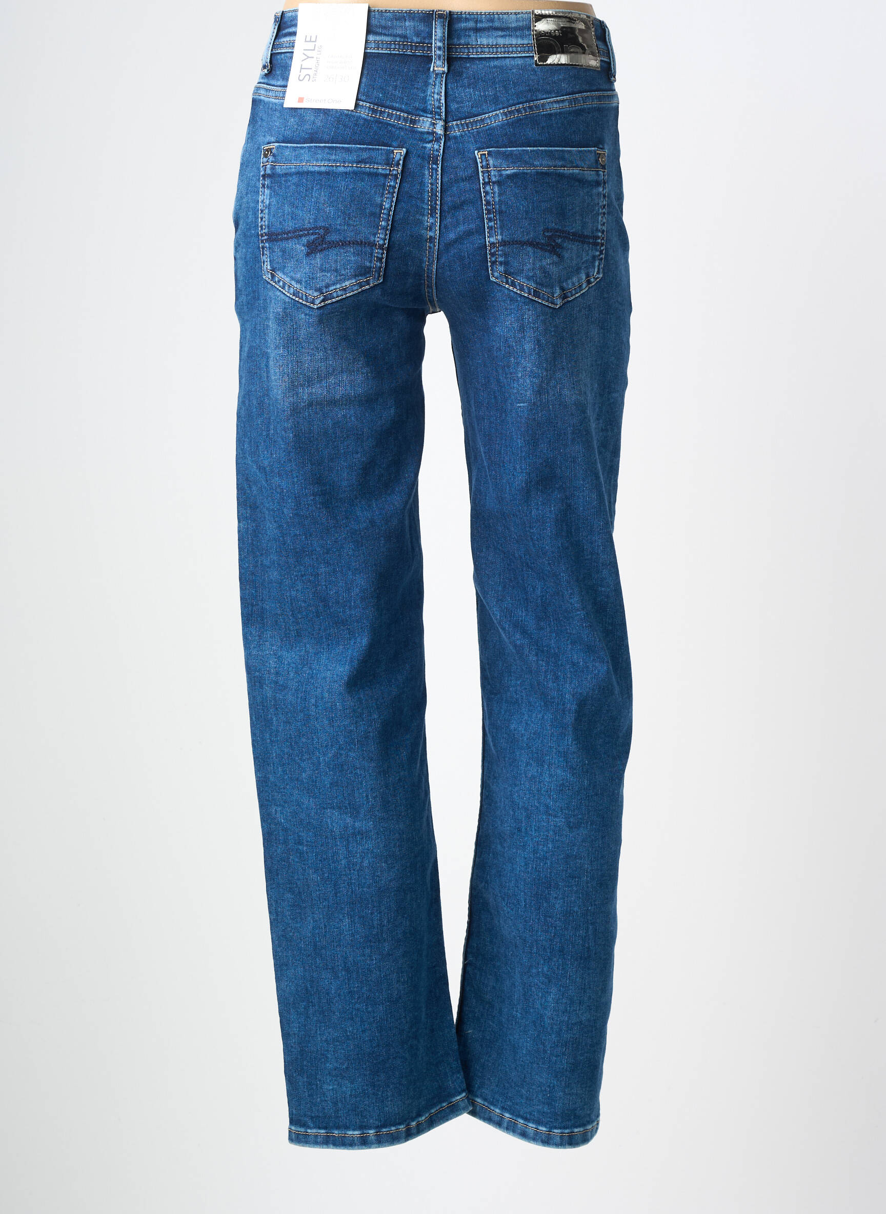 Jeans coupe droite taille normale taille normale bleu STREET ONE femme