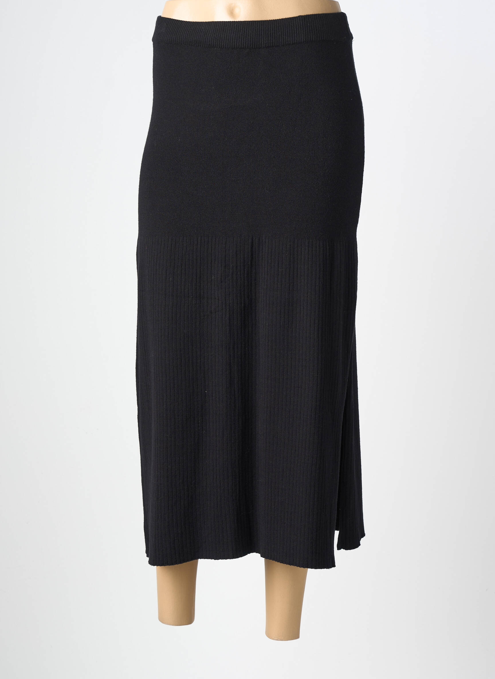 Jupe longue taille normale noir LOLA ESPELETA femme