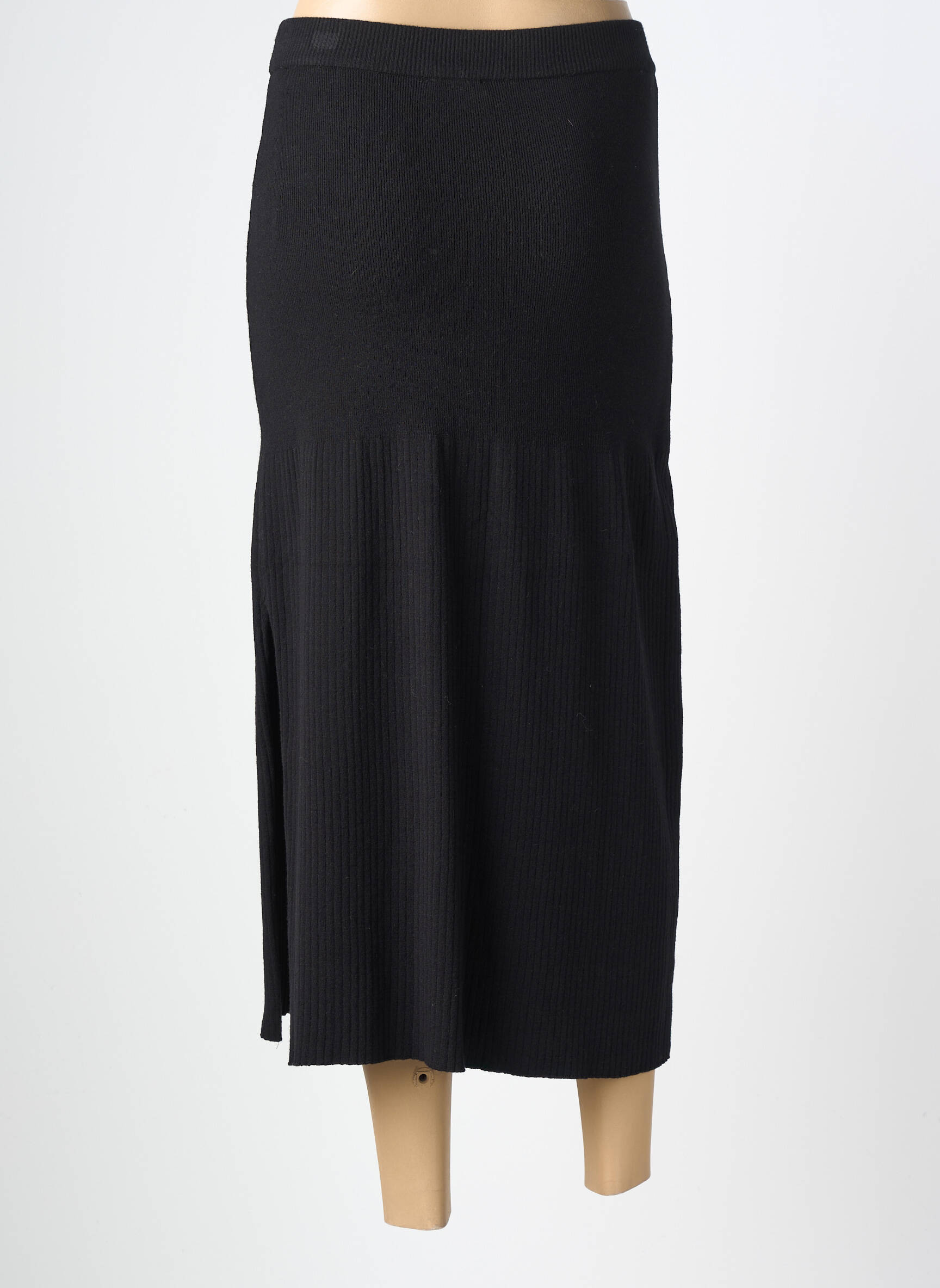 Jupe longue taille normale noir LOLA ESPELETA femme