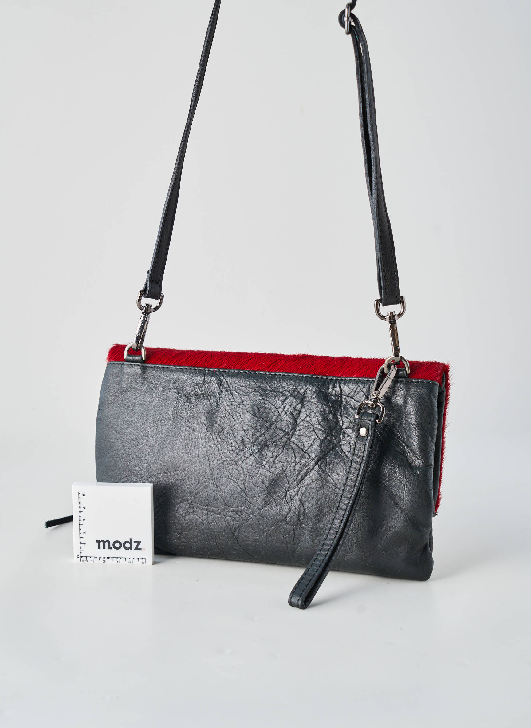 Sac multipoches forme rectangulaire noir VIMODA femme