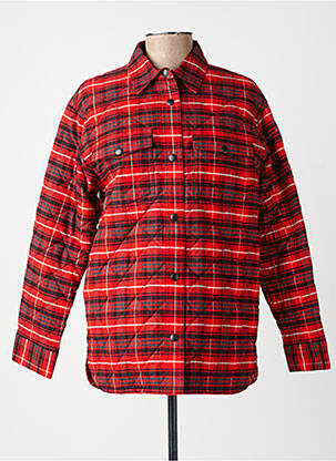 Veste casual coupe droite rouge THE KOOPLES femme