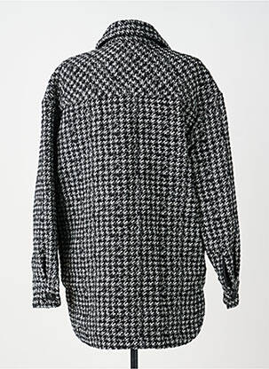 Manteau court coupe droite sans capuche noir THE KOOPLES femme