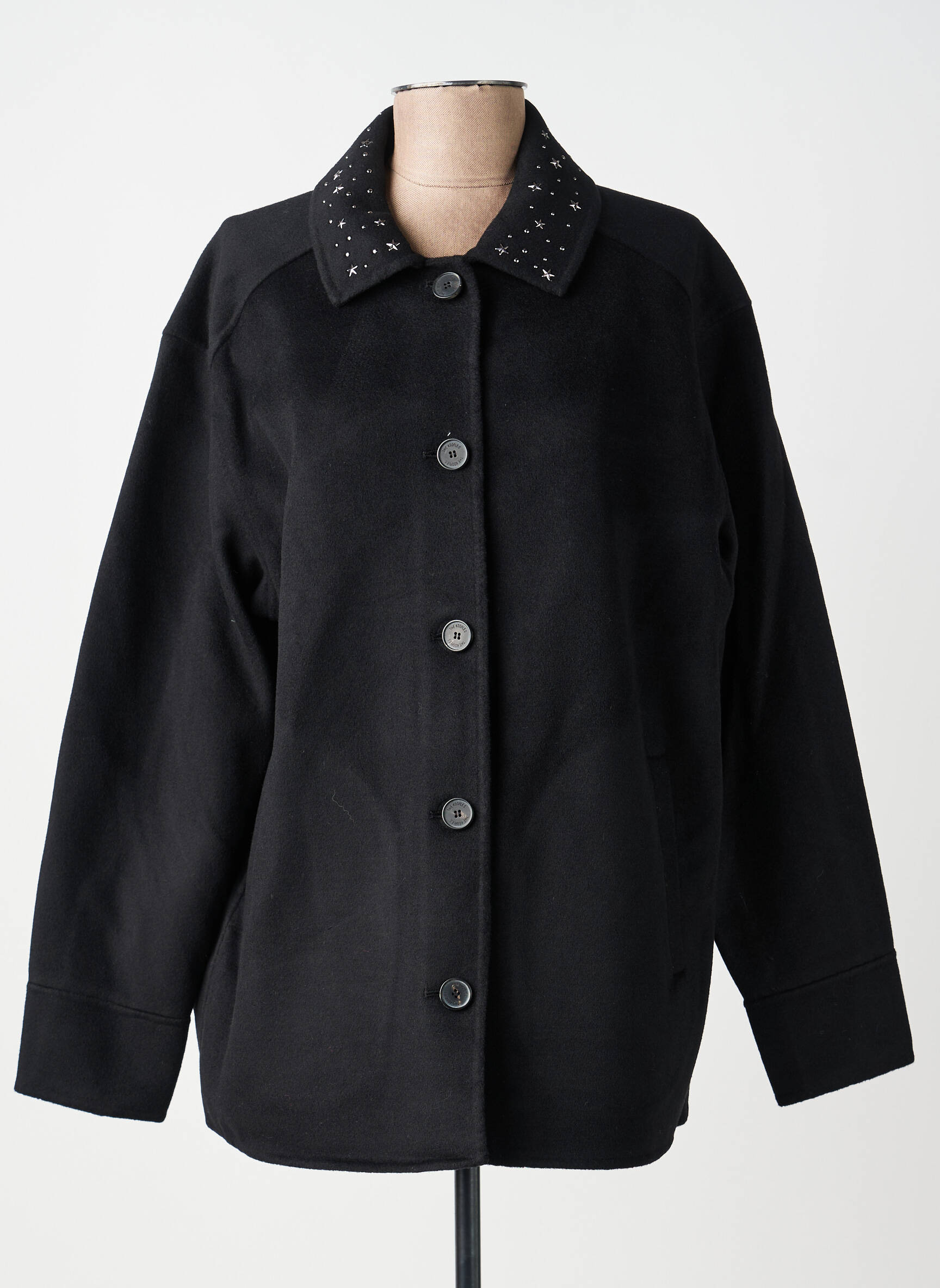 Veste casual coupe droite noir THE KOOPLES femme