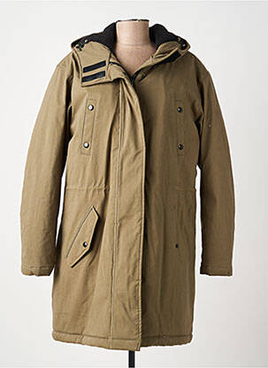 Parka manches longues a capuche vert THE KOOPLES homme